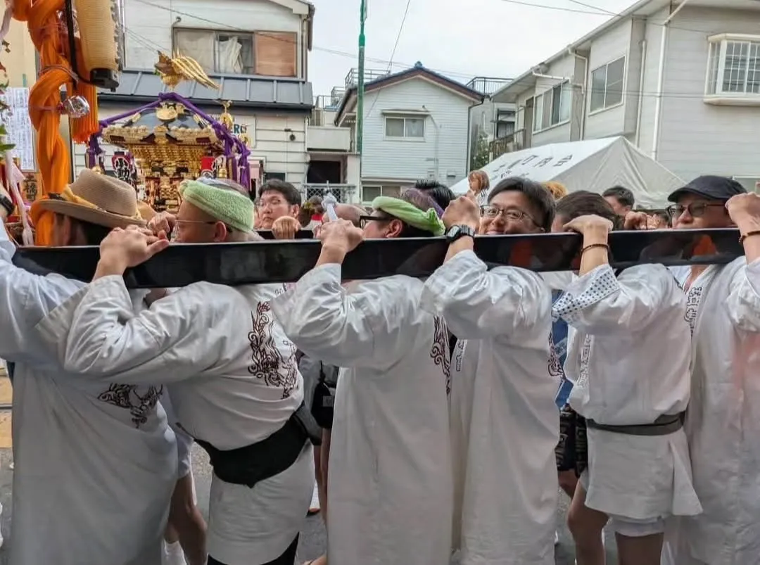 江ノ島のお祭りへ